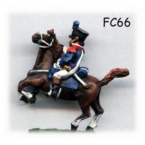 French Mounted Foot Officer