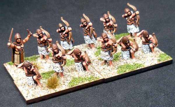 Sumerian Infantry archers 15mm